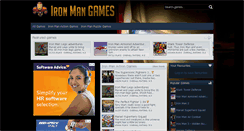 Desktop Screenshot of iron-mangames.com